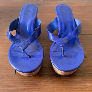 Ugg Natassia Wedge Flip-Flop Sandals